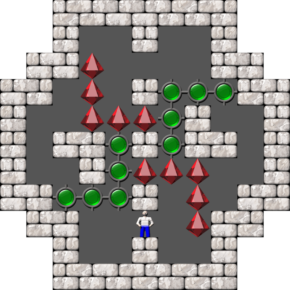 Sokoban Quagmire 3 level 86